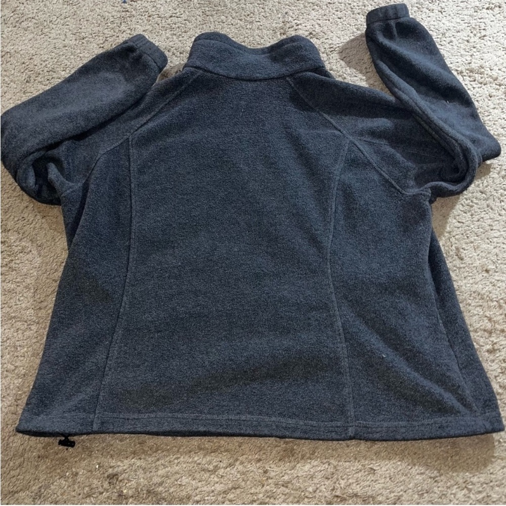 Columbia Charcoal Fleece Jacket - image 2